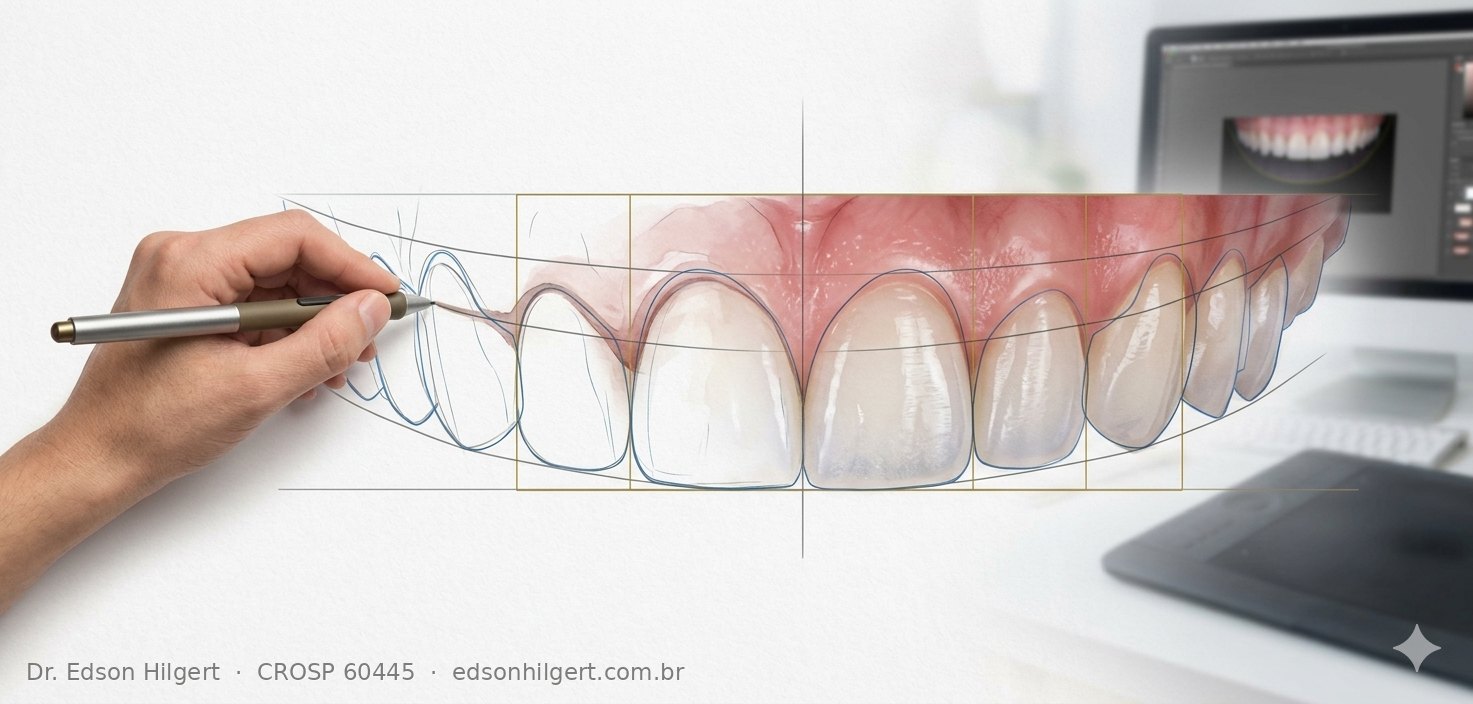 DSD — planejamento digital do sorriso — Dr. Edson Hilgert SJC
